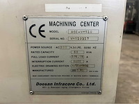2006 doosan ace vm-510 cnc universele machinecentrum - afbeelding 17 van  24