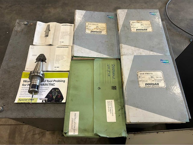 2006 doosan ace vm-510 cnc universele machinecentrum - afbeelding 5 van  24