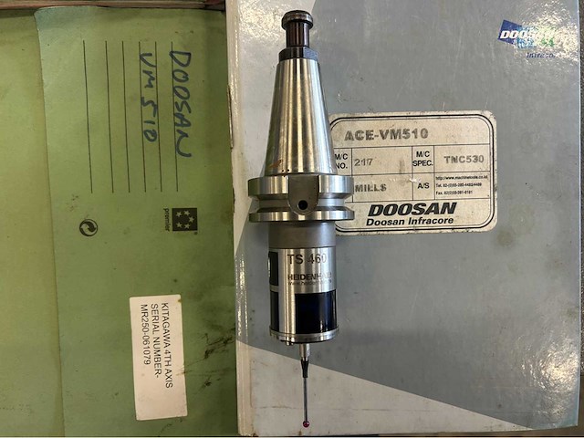 2006 doosan ace vm-510 cnc universele machinecentrum - afbeelding 6 van  24