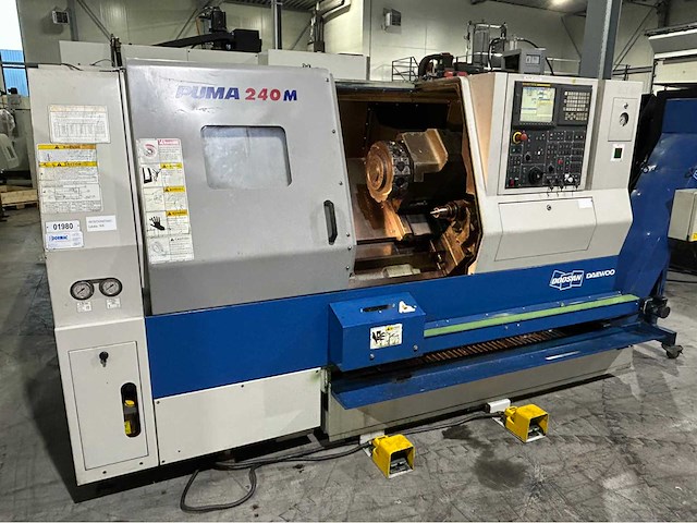 2006 doosan puma 240mb cnc-draaibank - afbeelding 1 van  30