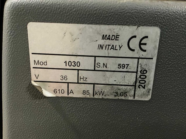 2006 dulevo h1030ro vloer reinigingsmachine - afbeelding 7 van  17