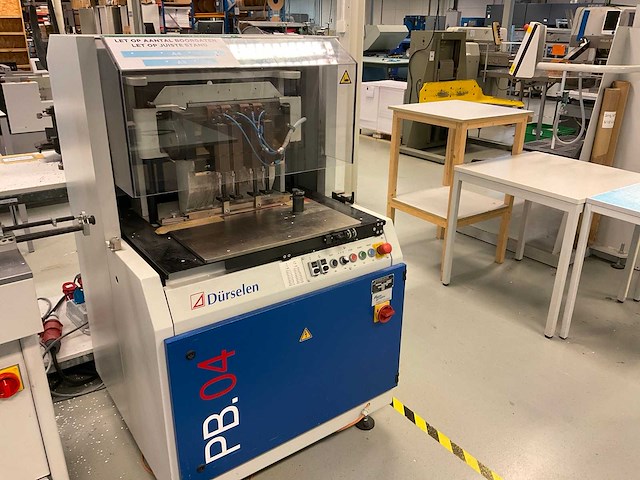 2006 dürselen pb.04n papierboormachine - afbeelding 1 van  6