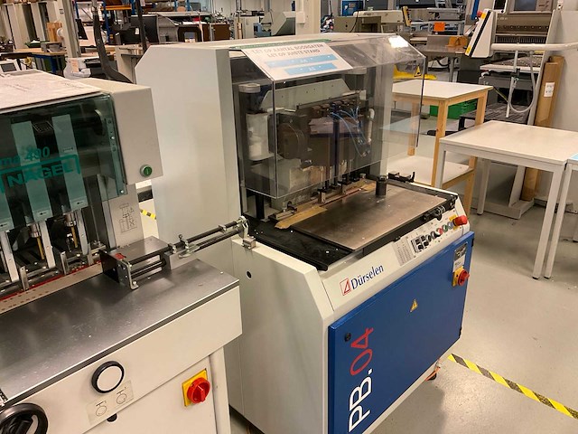 2006 dürselen pb.04n papierboormachine - afbeelding 3 van  6