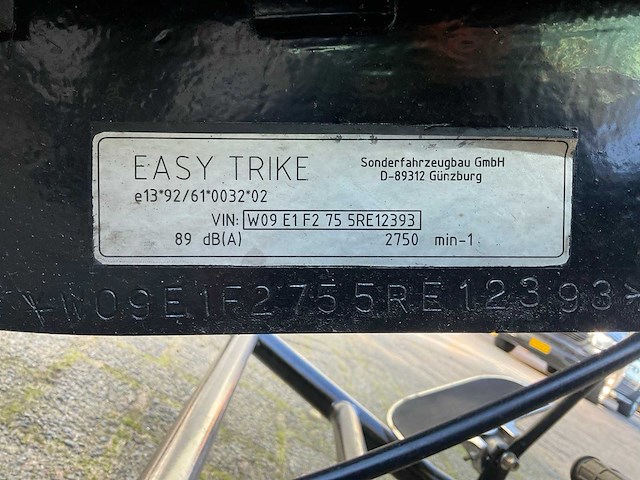 2006 easy trike e1 trike - afbeelding 18 van  27