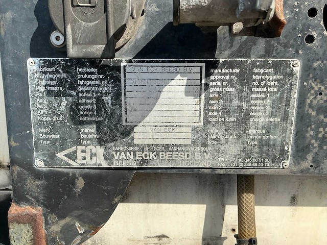 2006 eck ut-3l koeltrailer - afbeelding 5 van  5
