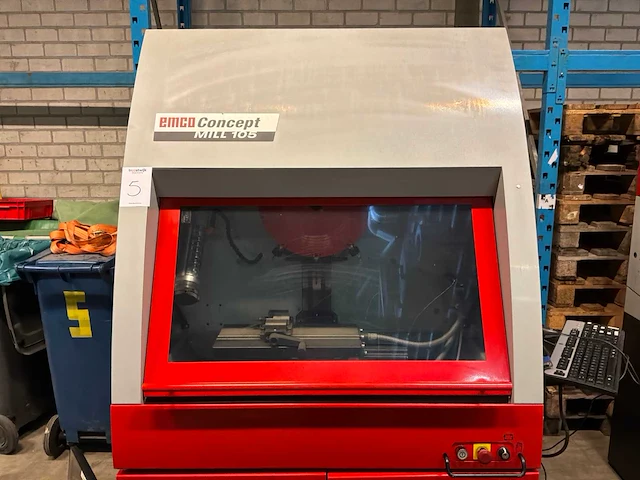 2006 emco concept mill 105 cnc universele bewerkingscentra - afbeelding 6 van  12