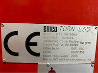 2006 emco turn e65 cnc-draaibank - afbeelding 8 van  12