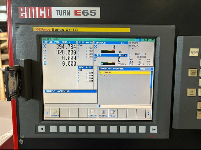 2006 emco turn e65 cnc-draaibank - afbeelding 11 van  12