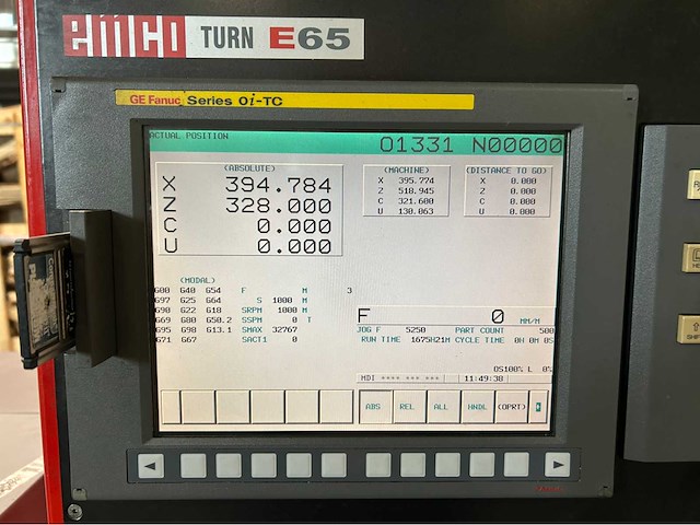 2006 emco turn e65 cnc-draaibank - afbeelding 12 van  12