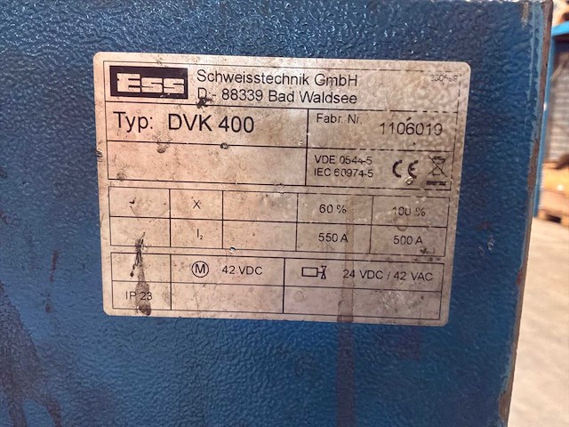 2006 ess pulsar 350 mig/mag lasmachine - afbeelding 4 van  13