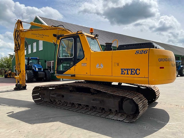 2006 etec 826 rupsgraafmachine - afbeelding 23 van  30