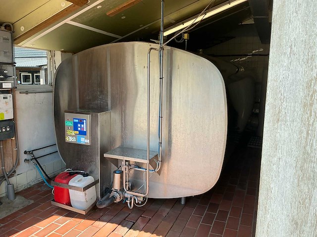 2006 etscheid 9600l melktank voor melkrobotsysteem - afbeelding 24 van  28
