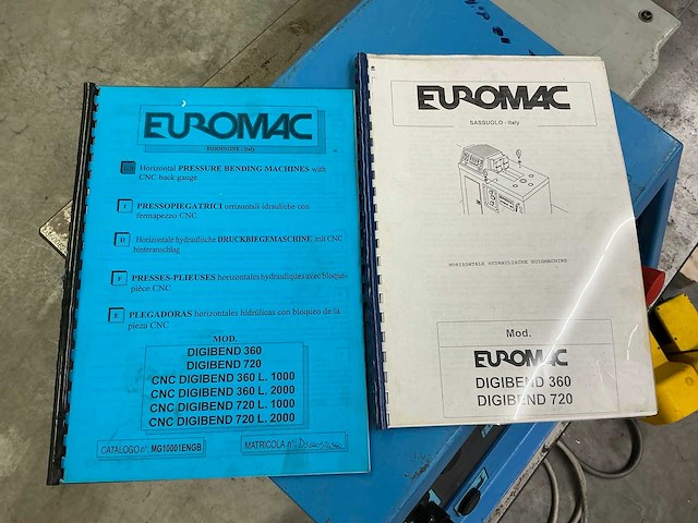 2006 euromac digibend 360 buigmachine - afbeelding 1 van  3