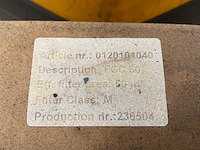 2006 euromate mfd verrijdbare filterafzuiginstallatie - afbeelding 10 van  10