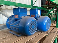 2006 euromotori asa 160 m4 elektromotor (2x) - afbeelding 1 van  5