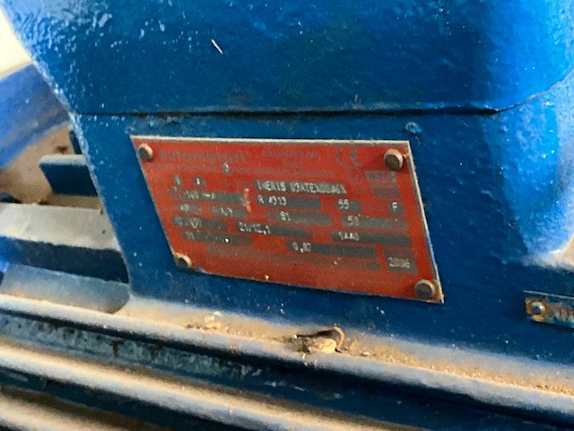 2006 euromotori asa 160 m4 elektromotor (2x) - afbeelding 5 van  5