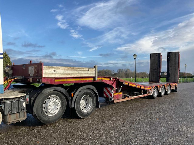 2006 faymonville stn-3aub uitschuifbare dieplader met hefbed - afbeelding 1 van  45