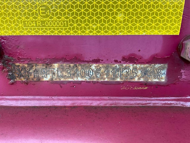 2006 faymonville stn-3aub uitschuifbare dieplader met hefbed - afbeelding 42 van  45