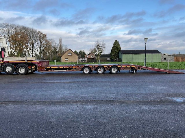 2006 faymonville stn-3aub uitschuifbare dieplader met hefbed - afbeelding 4 van  45