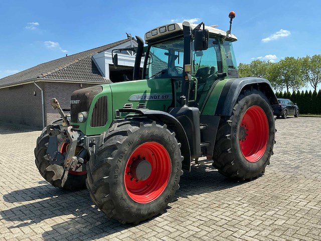2006 fendt 817 vario tms vierwielaangedreven landbouwtractor (geen 818!) - afbeelding 1 van  38
