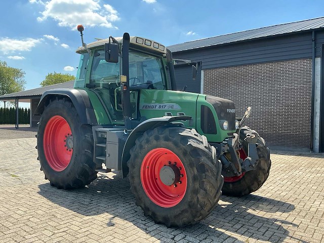2006 fendt 817 vario tms vierwielaangedreven landbouwtractor (geen 818!) - afbeelding 36 van  38