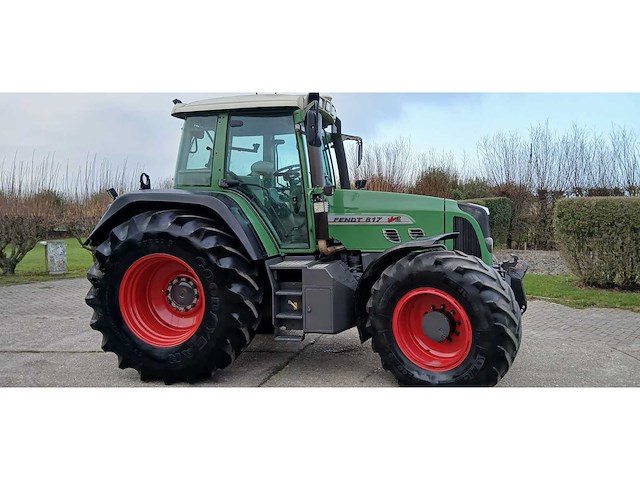 2006 fendt 817 vario vierwielaangedreven landbouwtractor - afbeelding 6 van  13