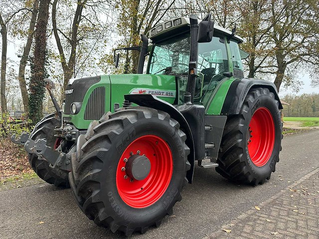 2006 fendt 818 vario tms vierwielaangedreven landbouwtractor - afbeelding 1 van  11