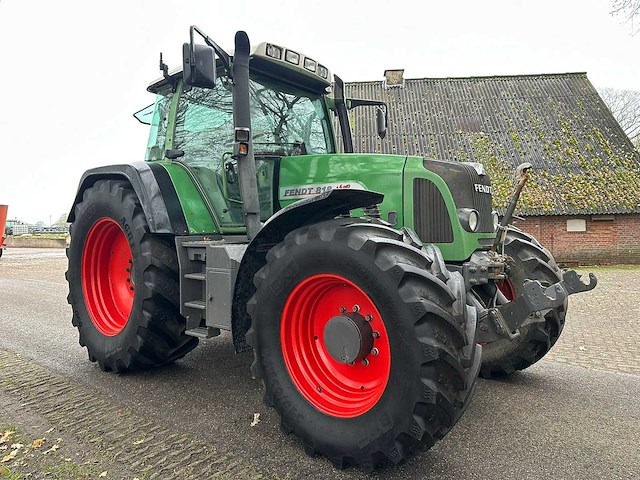 2006 fendt 818 vario tms vierwielaangedreven landbouwtractor - afbeelding 4 van  11