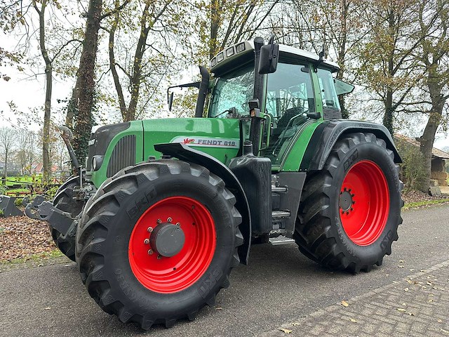 2006 fendt 818 vario tms vierwielaangedreven landbouwtractor - afbeelding 5 van  11