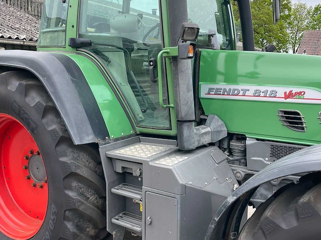 2006 fendt 818 vierwielaangedreven landbouwtractor - afbeelding 13 van  34