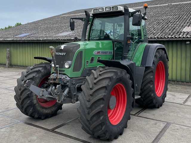 2006 fendt 818 vierwielaangedreven landbouwtractor - afbeelding 1 van  24