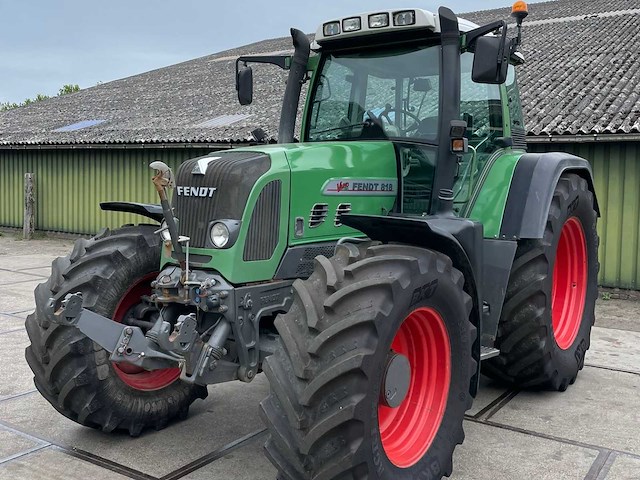 2006 fendt 818 vierwielaangedreven landbouwtractor - afbeelding 8 van  24