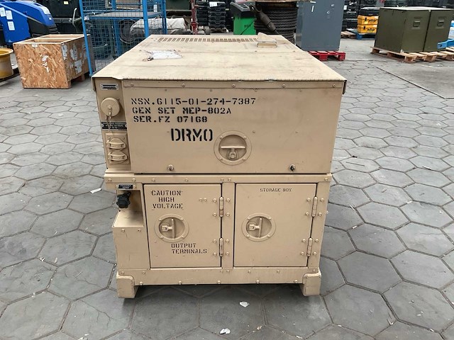 2006 fermont mep-802a stroomgenerator - afbeelding 8 van  15