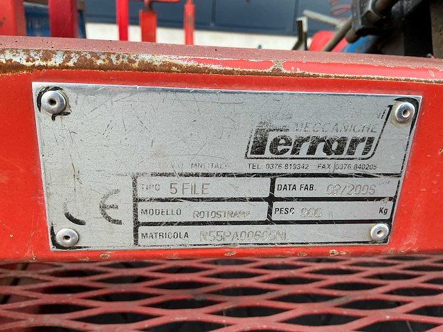 2006 ferrari 5 file plantmachine - afbeelding 38 van  38