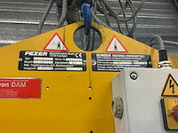 2006 fezer vlm 60/4 vacuümheffer 90kg. - afbeelding 2 van  9