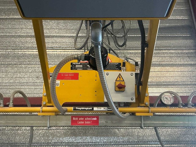 2006 fezer vlm 60/4 vacuümheffer 90kg. - afbeelding 8 van  9