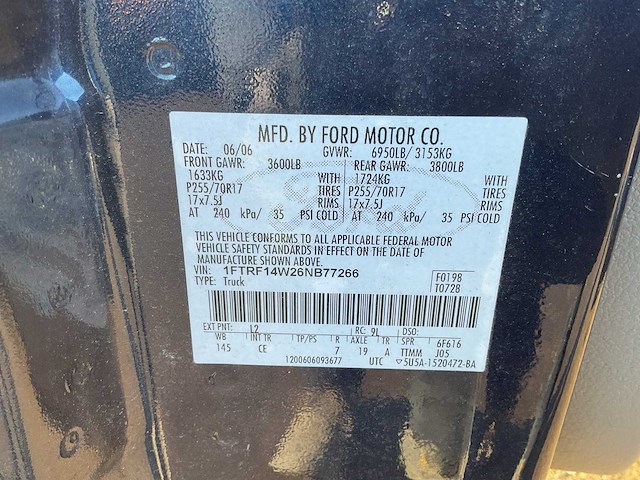 2006 ford f-150 xl triton pick-up - afbeelding 8 van  16