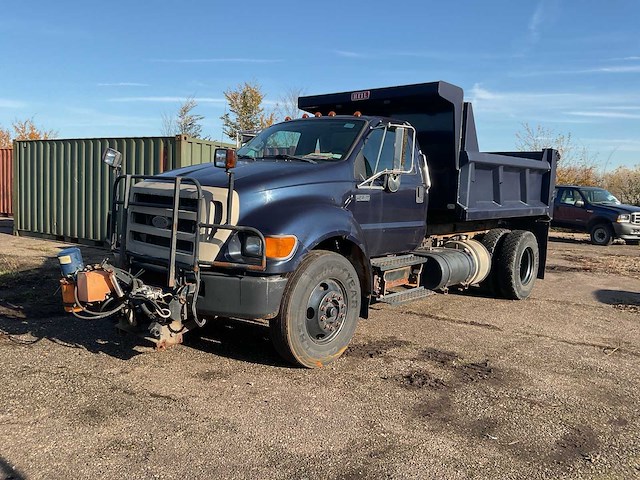 2006 ford f750 xl super duty kieper - afbeelding 1 van  18