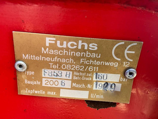 2006 fuchs f853h shovel - afbeelding 5 van  22
