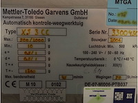 2006 garvens xs3cc checkweigher - afbeelding 11 van  11