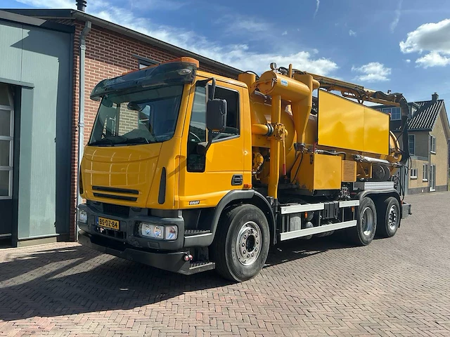 2006 ginaf c3127n vrachtwagen met koks rioolzuigeropbouw - afbeelding 1 van  43
