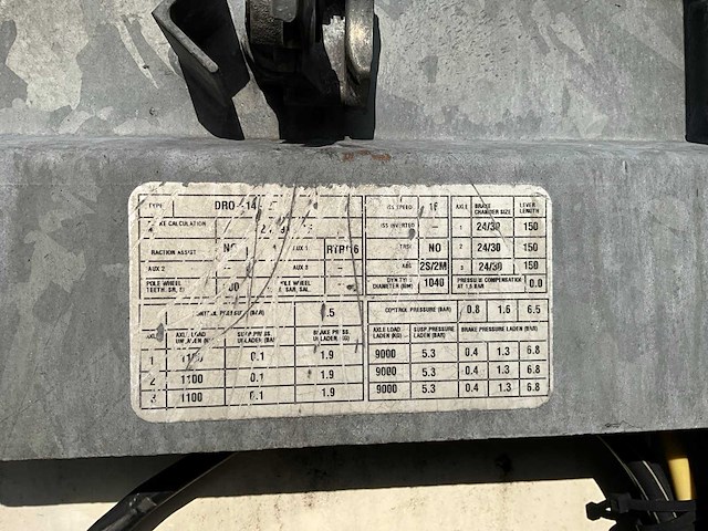 2006 groenewegen dro-14-27 oplegger oj-16-jv - afbeelding 6 van  11