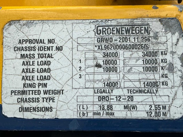 2006 groenewegen oplegger - afbeelding 3 van  11