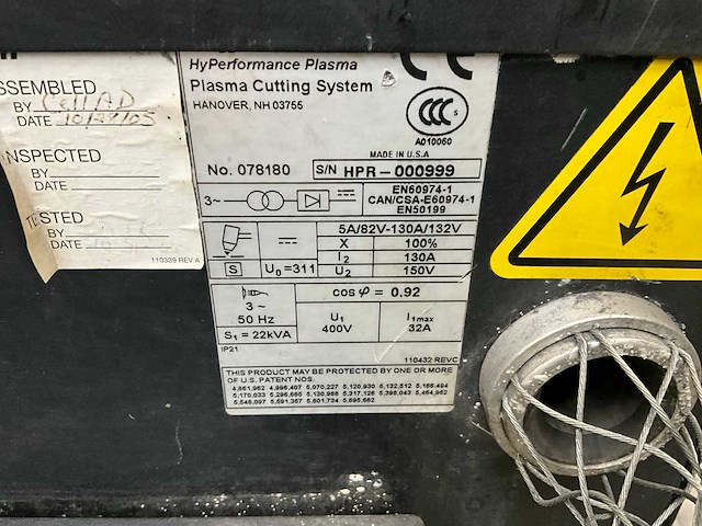 2006 haco kompakt 3015 plasmasnijtafel - afbeelding 8 van  20
