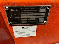 2006 hako hako-jonas 1450d straatveegmachine - afbeelding 9 van  17