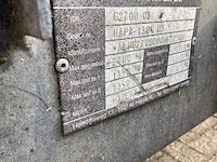 2006 hapert machine transporter g2700 aanhangwagen - afbeelding 11 van  11