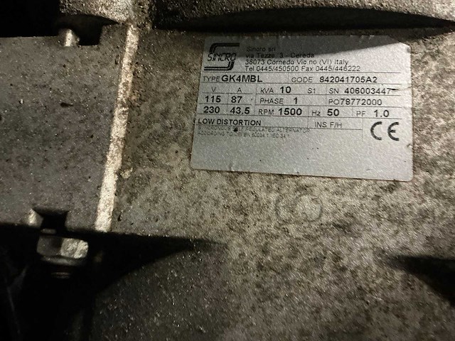 2006 harrington 10 kva stroomgenerator - afbeelding 5 van  14