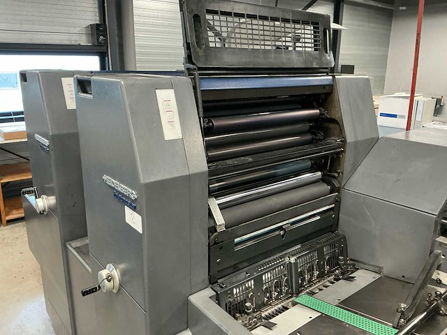 2006 heidelberg printmaster pm 52-2 2-kleur offsetpers - afbeelding 4 van  31