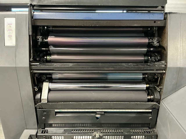 2006 heidelberg printmaster pm 52-2 2-kleur offsetpers - afbeelding 5 van  31