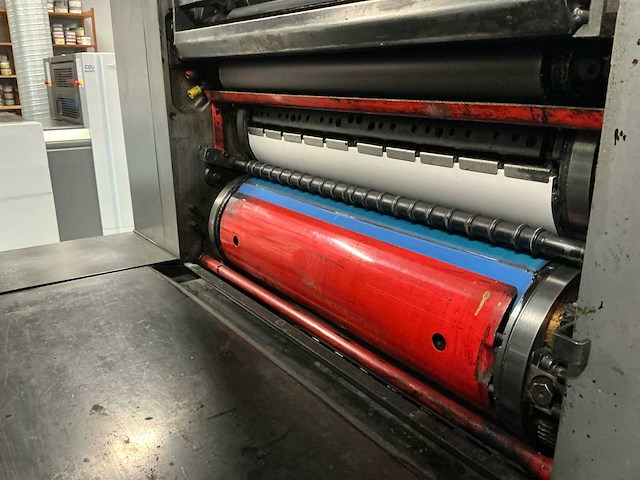 2006 heidelberg printmaster pm 52-2 2-kleur offsetpers - afbeelding 7 van  31